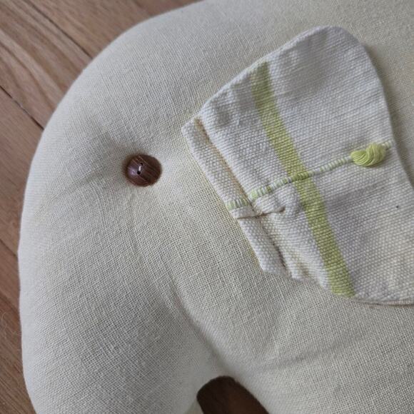 Handmade Elephant Plush Pillow Decor Throw Pillow - Picture 4 of 6